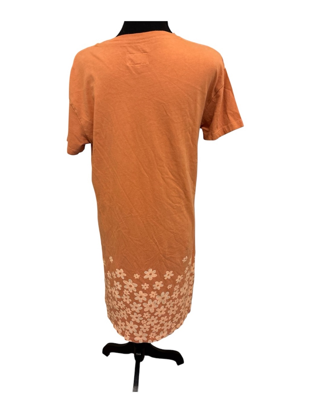 Happy Earth Orange Crewneck Tee dress - Picture 2 of 3
